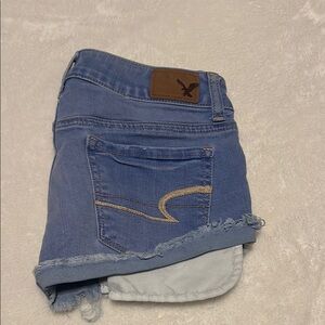 American Eagle Blue Denim Shorts